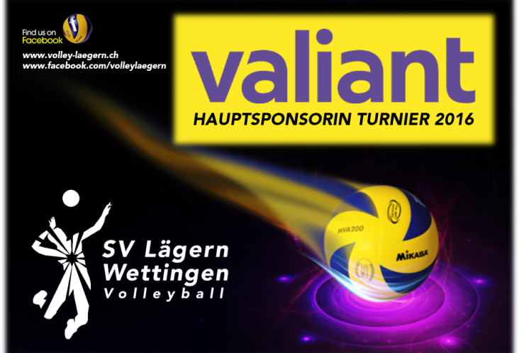 Die Valiant Bank - Turniersponsorin 2016